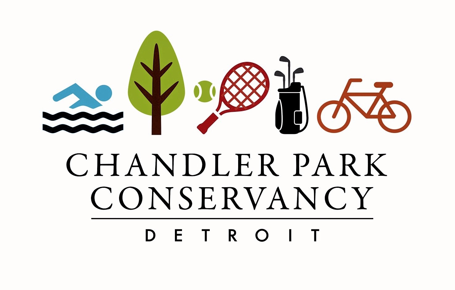 Logo for "CHANDLER PARK CONSERVANCY"