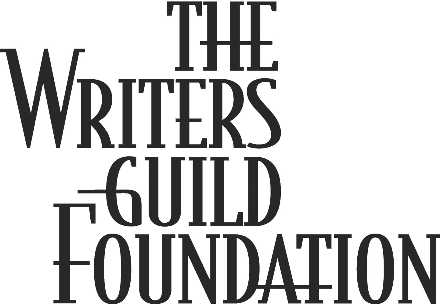 Logo for "WRITERS GUILD FOUNDATION"