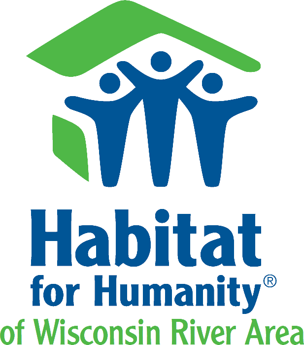 Logo for "HABITAT FOR HUMANITY OF WISCONSIN RIVER AREA INC"