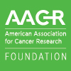 Logo for "American Association for Cancer Research Foundation"