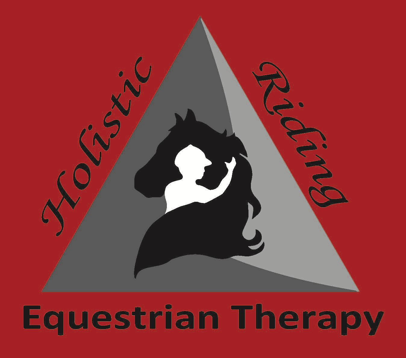 Logo for "HOLISTIC RIDING EQUESTRIAN THERAPY"