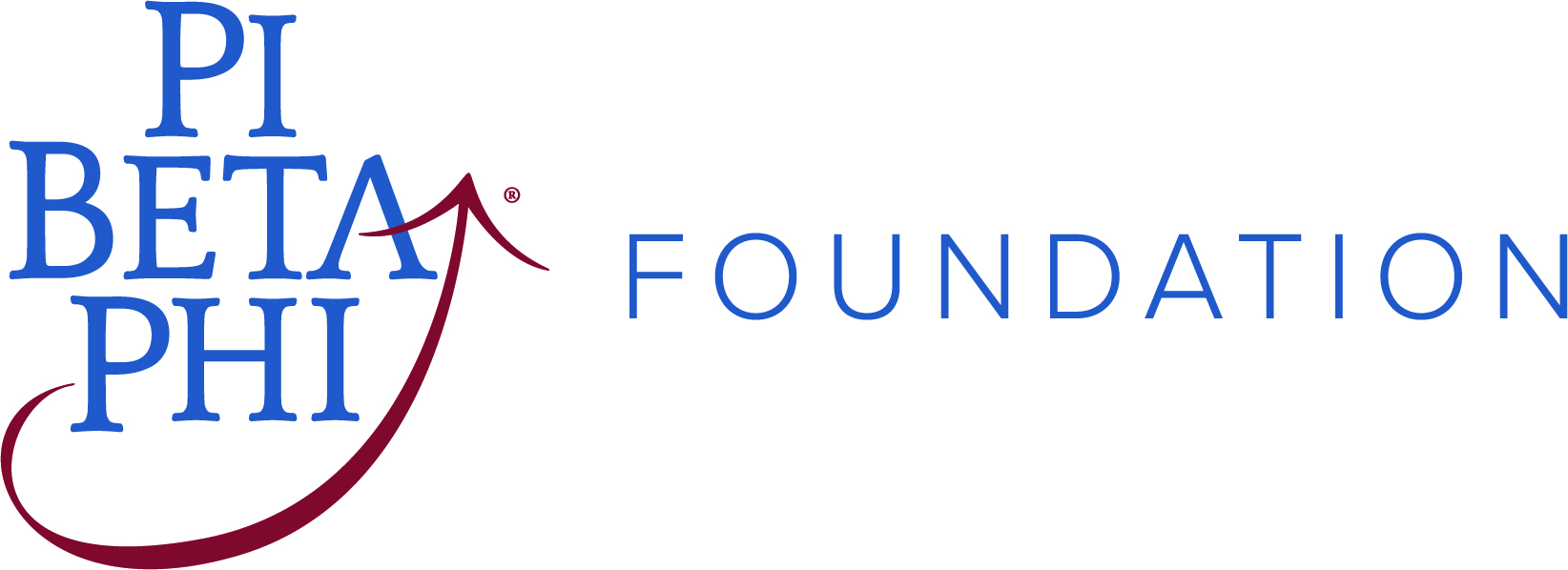 Logo for "PI BETA PHI FOUNDATION"