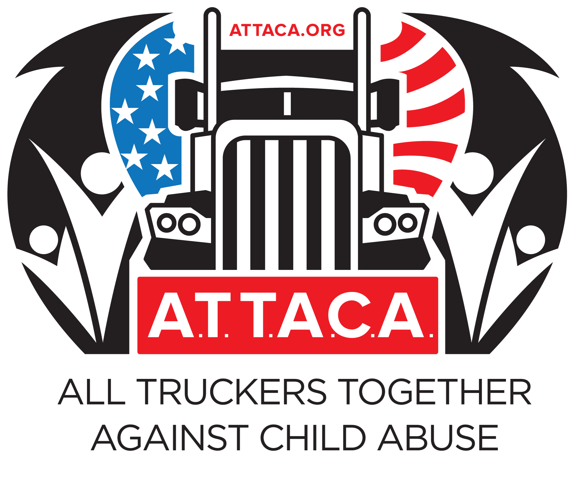 Logo for "All Truckers Together Against Child Abuse Foundation"