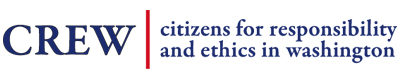 Logo for "CITIZENS FOR RESPONSIBILITY AND ETHICS IN WASHINGTON INC"