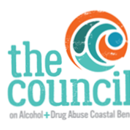 Logo for "THE COUNCIL ON ALCOHOL & DRUG ABUSE-COASTAL BEND"