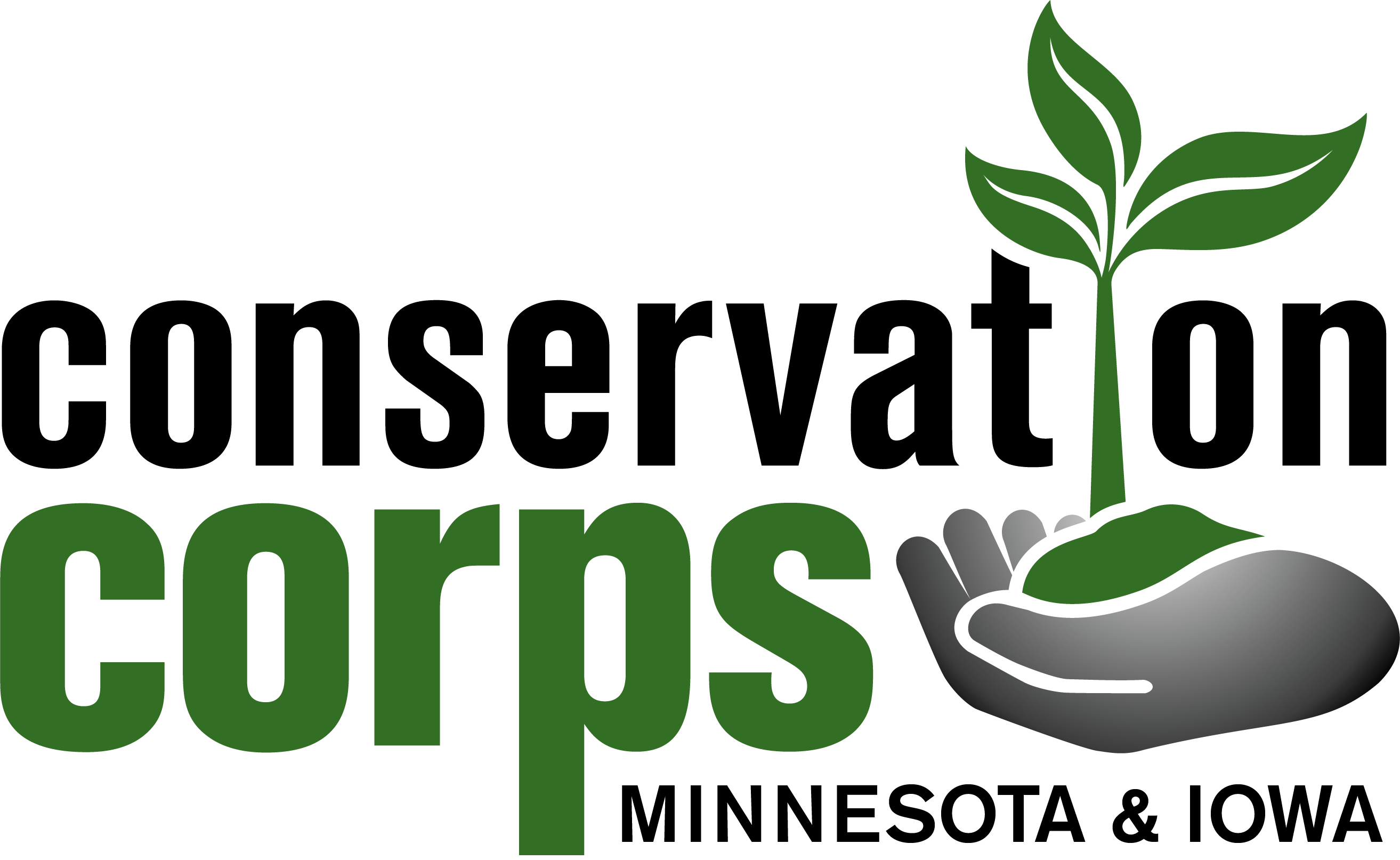 Logo for "CONSERVATION CORPS"
