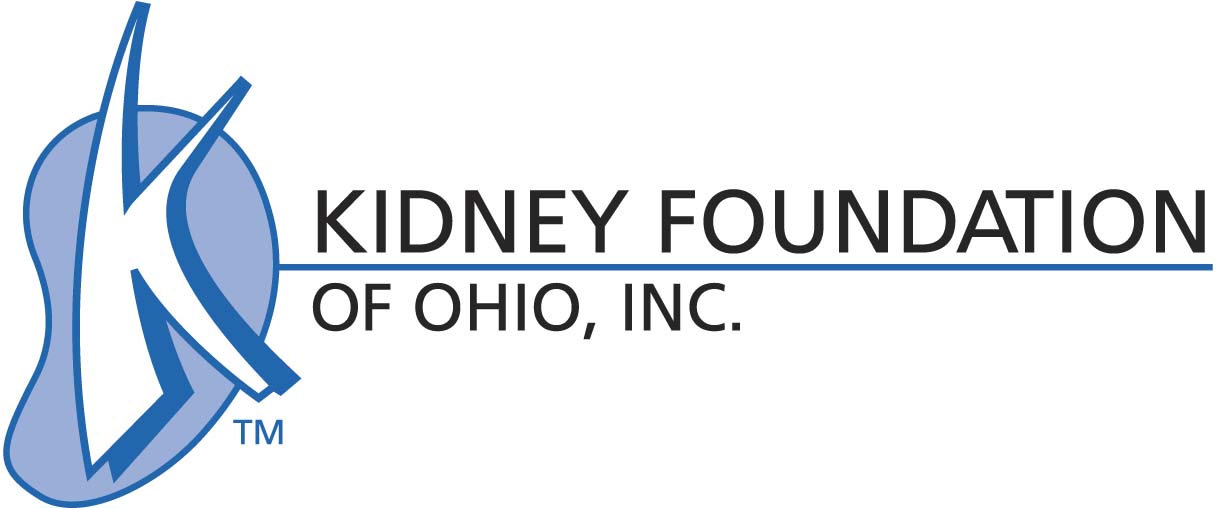 Logo for "KIDNEY FOUNDATION OF OHIO INC"