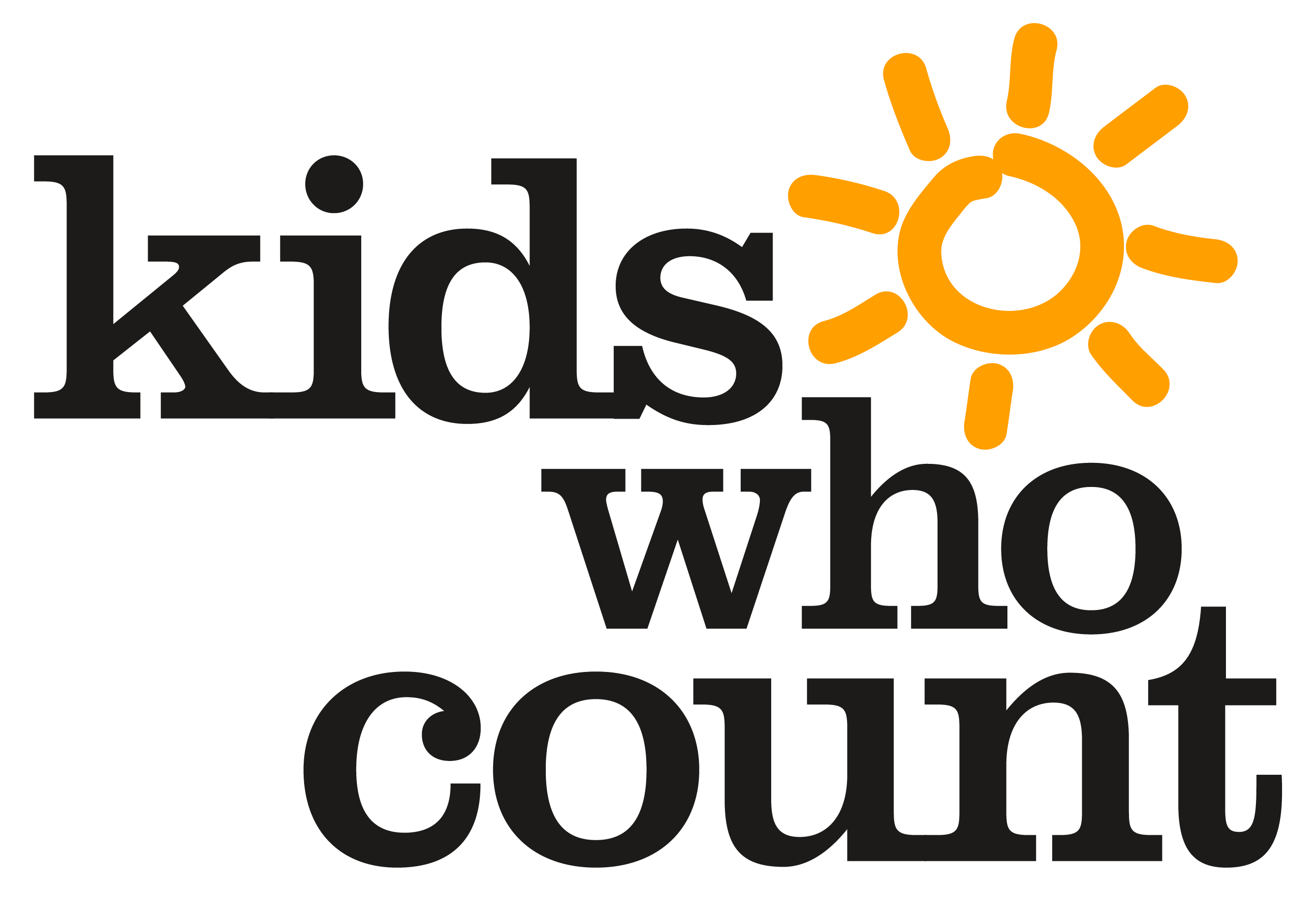 Logo for "Kids Who Count"