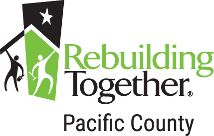 Logo for "REBUILDING TOGETHER PACIFIC COUNTY"