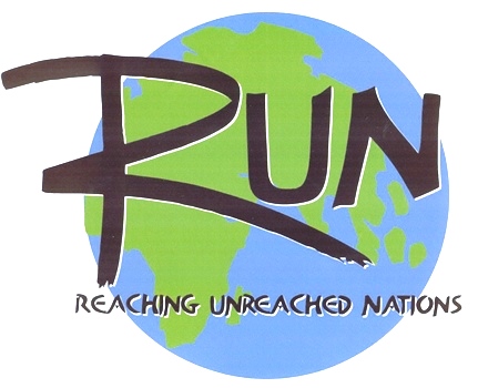 Logo for "Reaching Unreached Nations Inc"