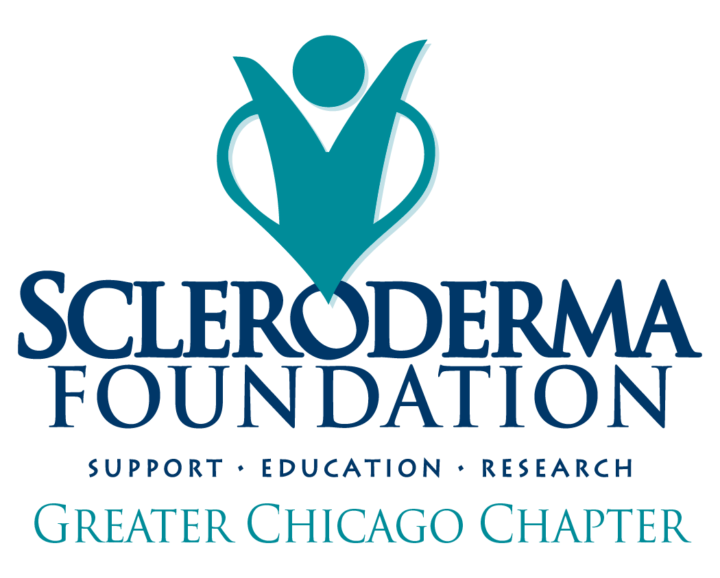 Logo for "SCLERODERMA FOUNDATION OF GREATER CHICAGO"