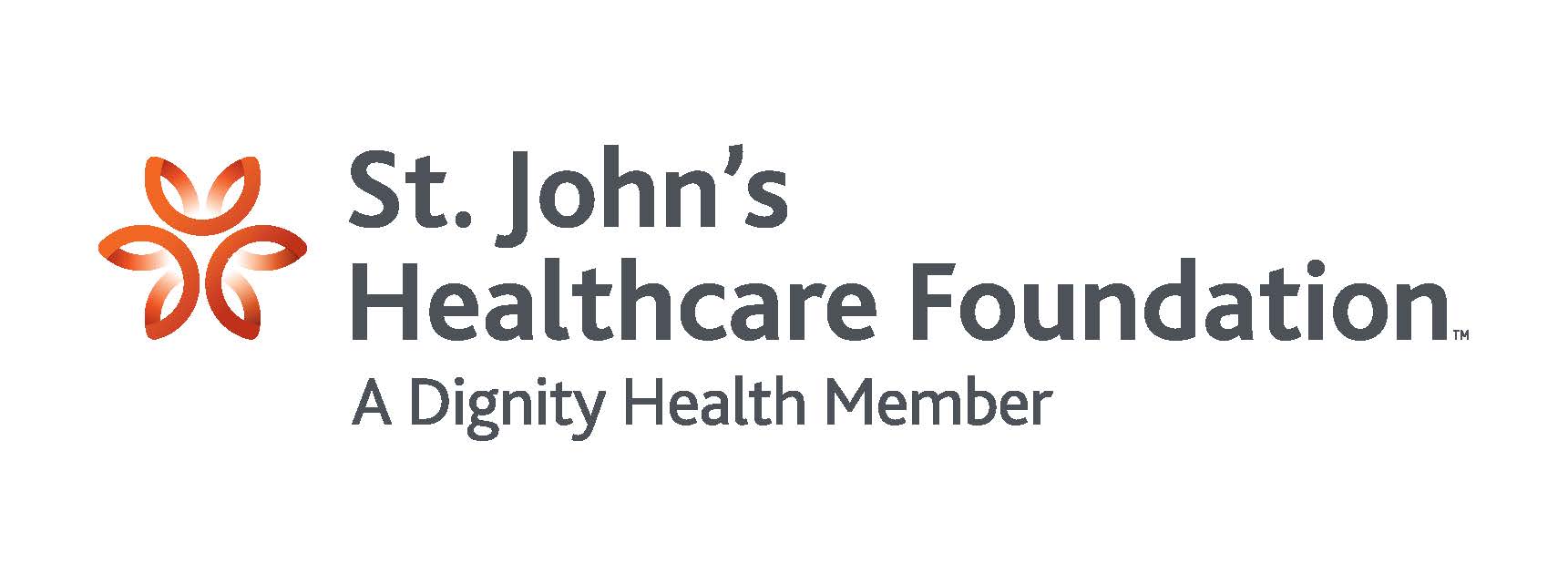 Logo for "ST JOHN'S HEALTHCARE FOUNDATION"