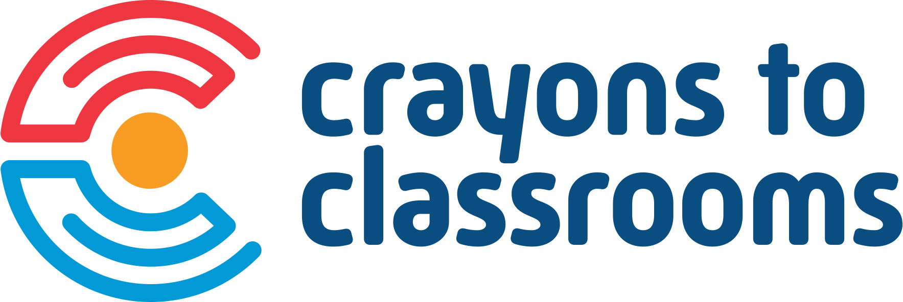 Logo for "CRAYONS TO CLASSROOMS"