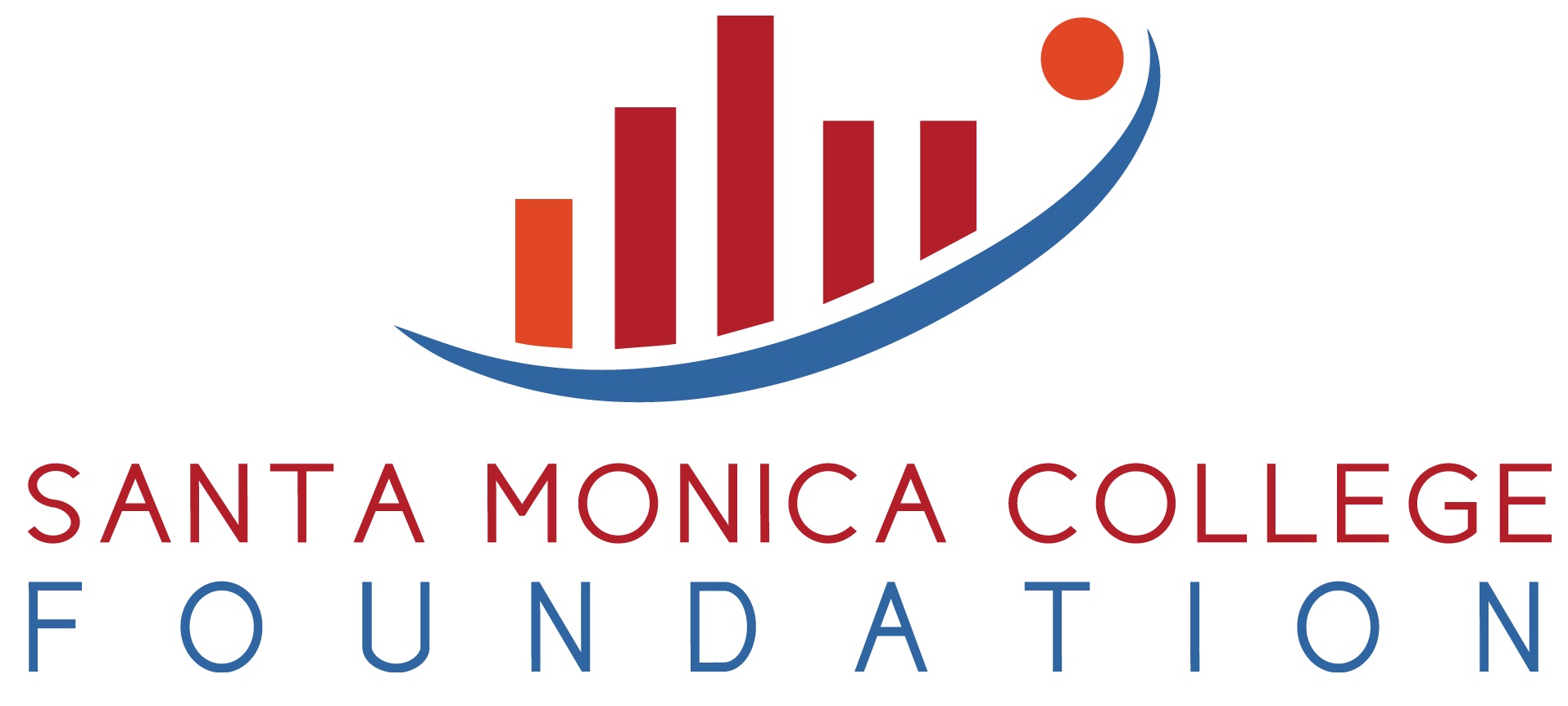 Logo for "THE SANTA MONICA COLLEGE FOUNDATION"