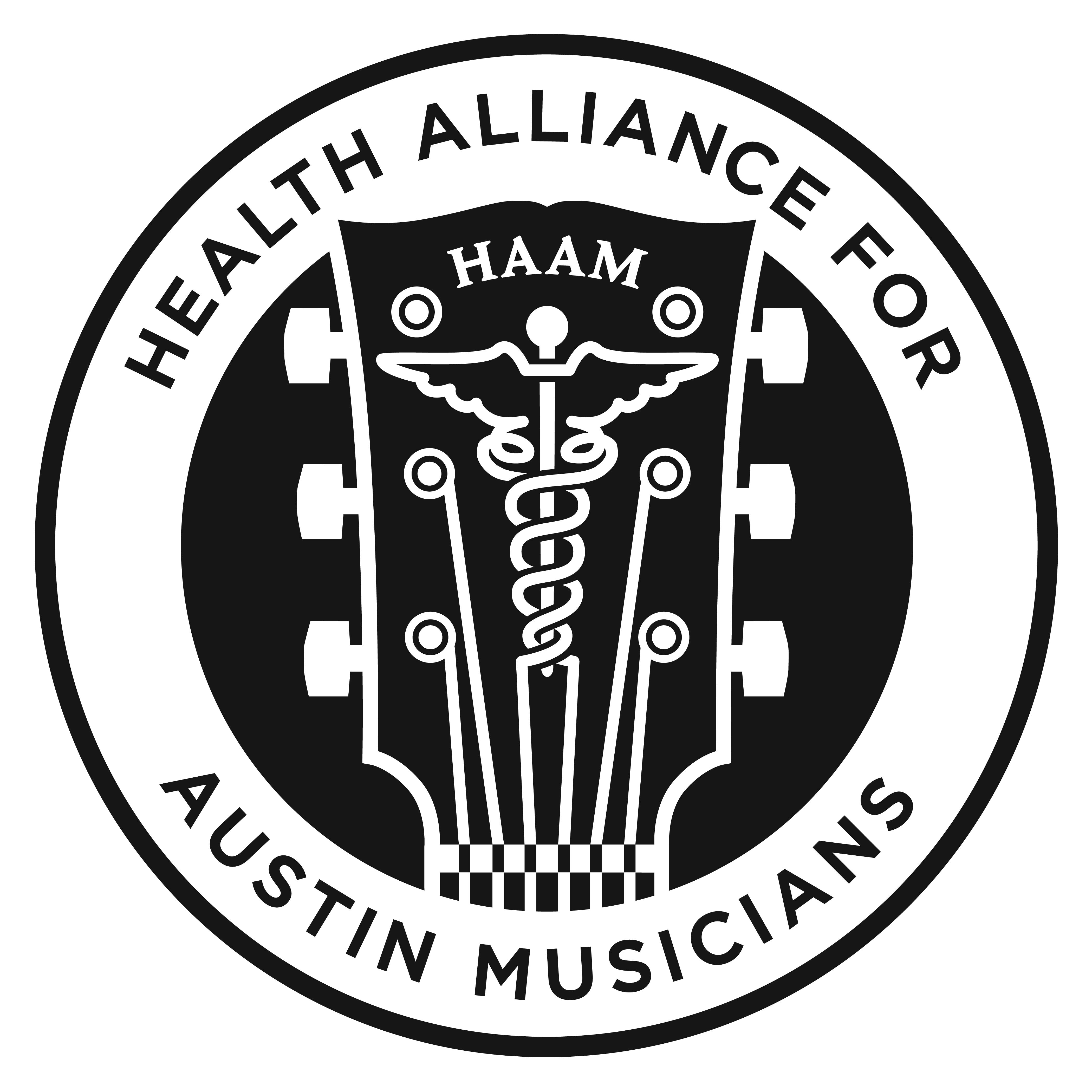 Logo for "Health Alliance for Austin Musicians"