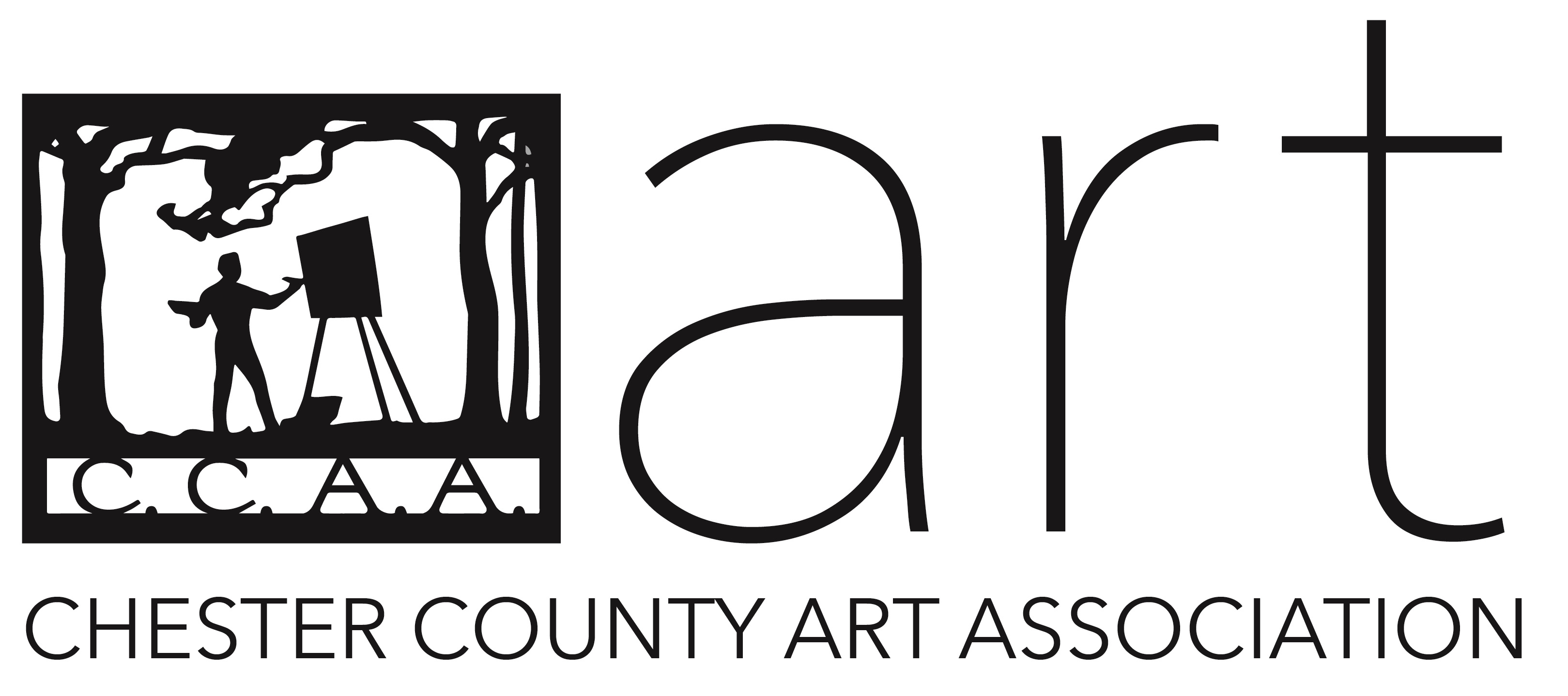 Logo for "CHESTER COUNTY ART ASSOCIATION"