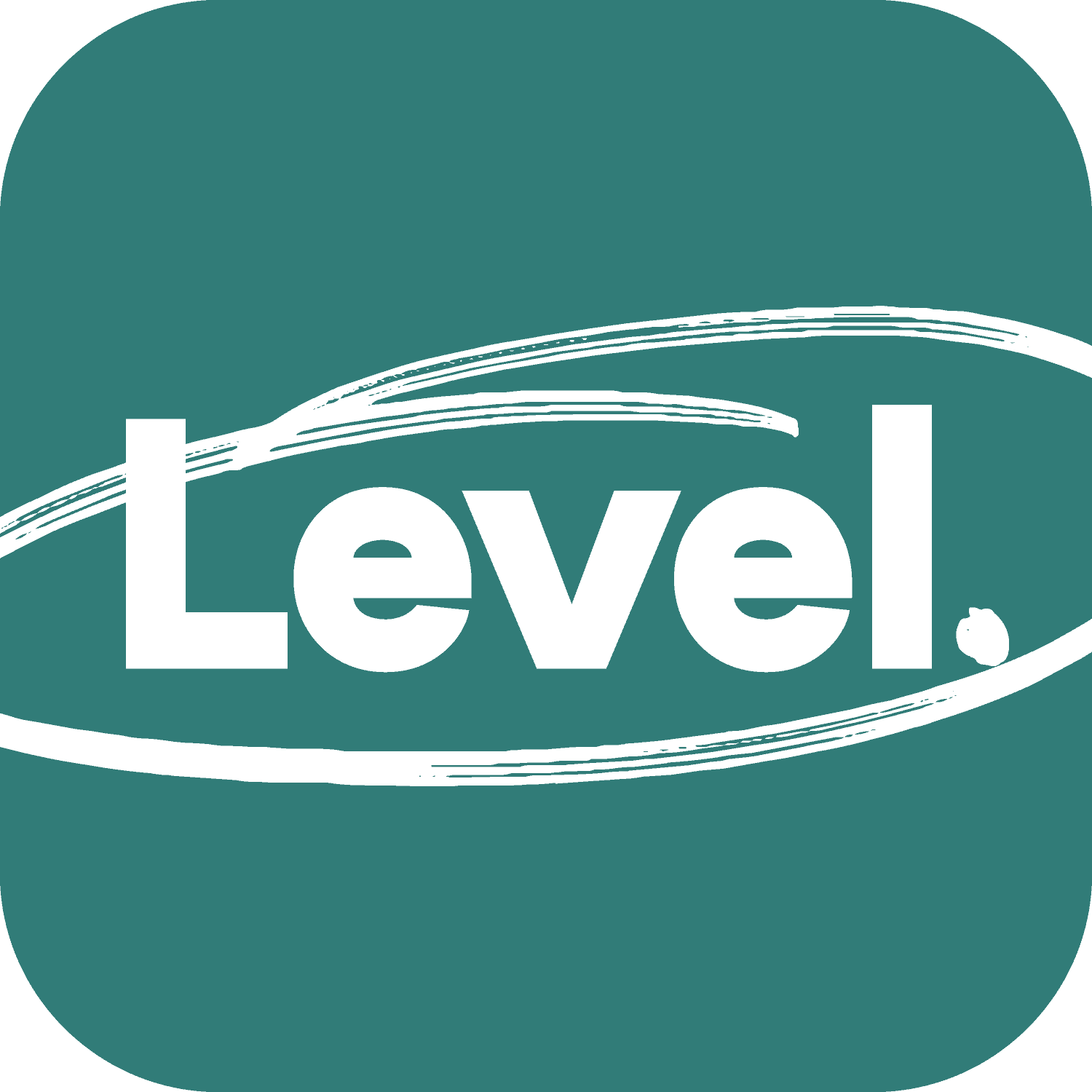 Logo for "LEVEL LEARNING"