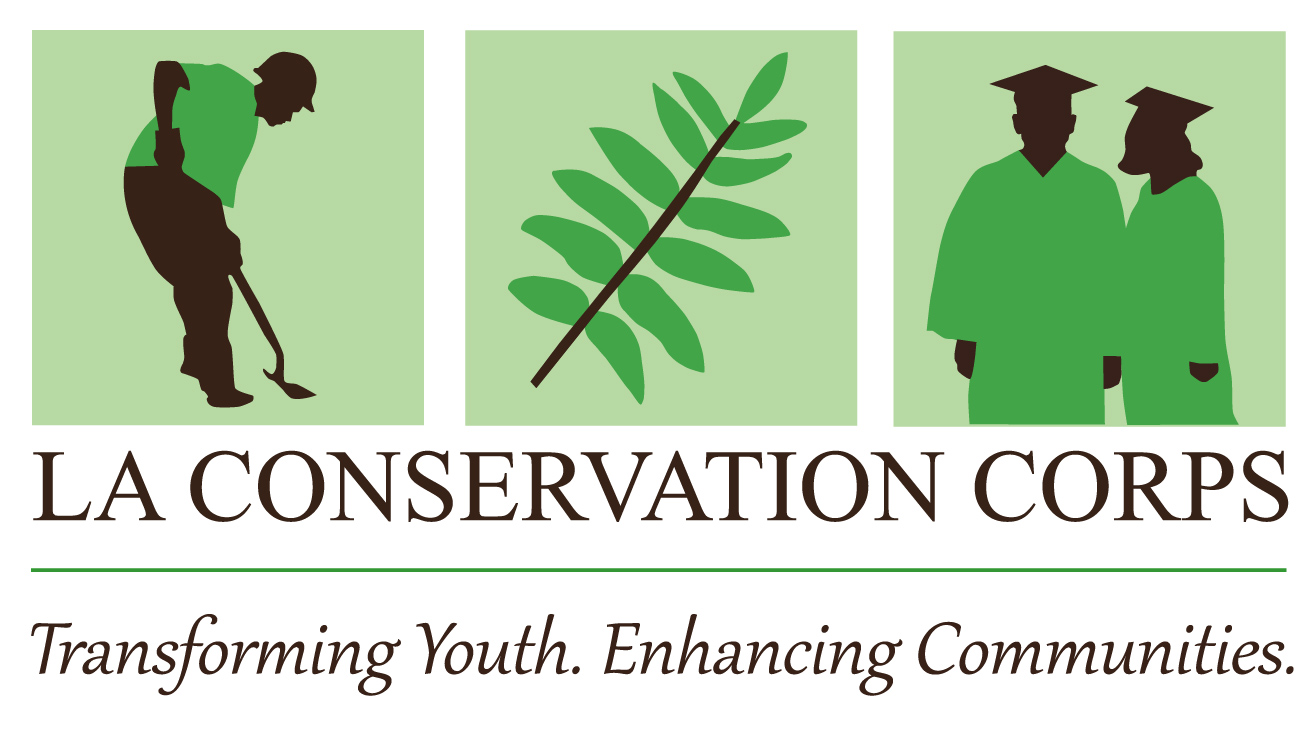 Logo for "LOS ANGELES CONSERVATION CORPS"