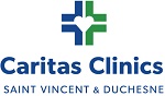 Logo for "CARITAS CLINICS INC"