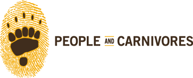 Logo for "PEOPLE AND CARNIVORES INC"
