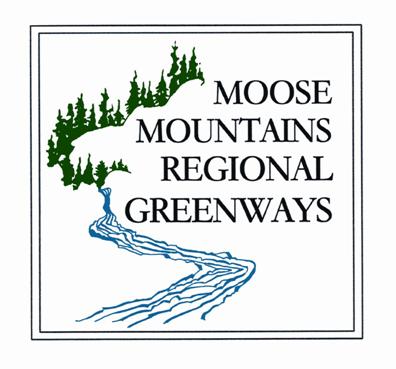 Logo for "MOOSE MOUNTAINS REGIONAL GREENWAYS"