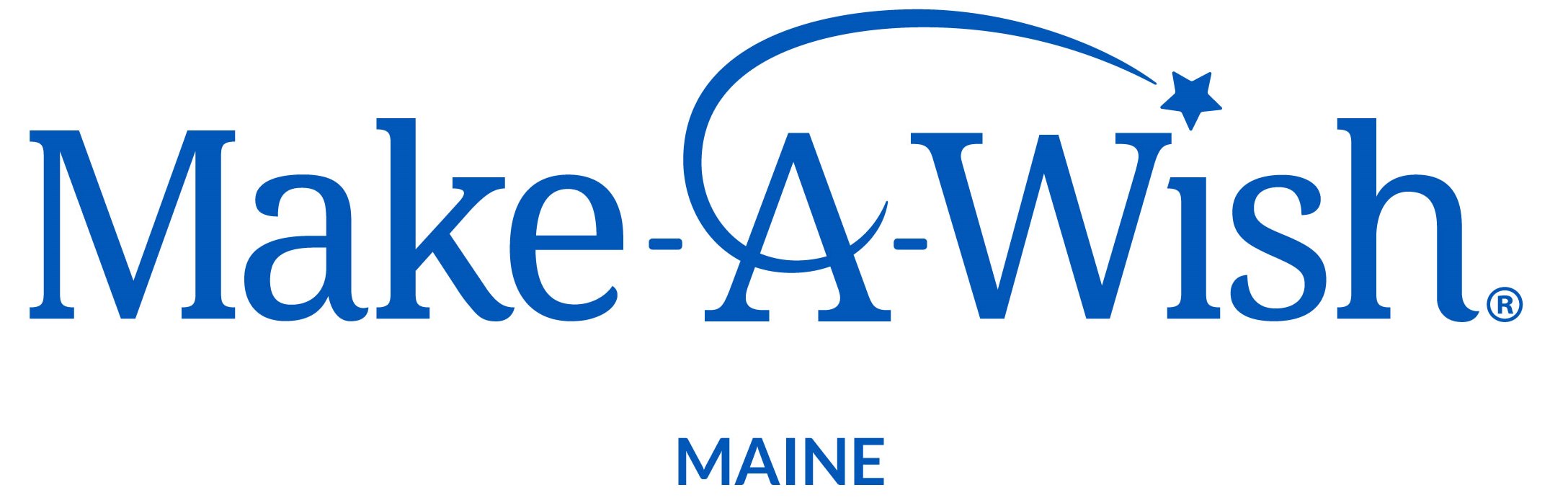 Logo for "MAKE-A-WISH FOUNDATION OF MAINE"