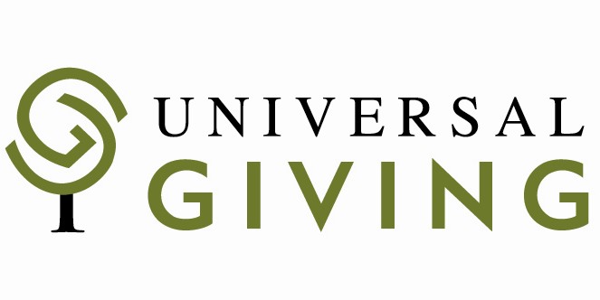 Logo for "UniversalGiving"
