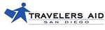 Logo for "Travelers Aid Society of San Diego"