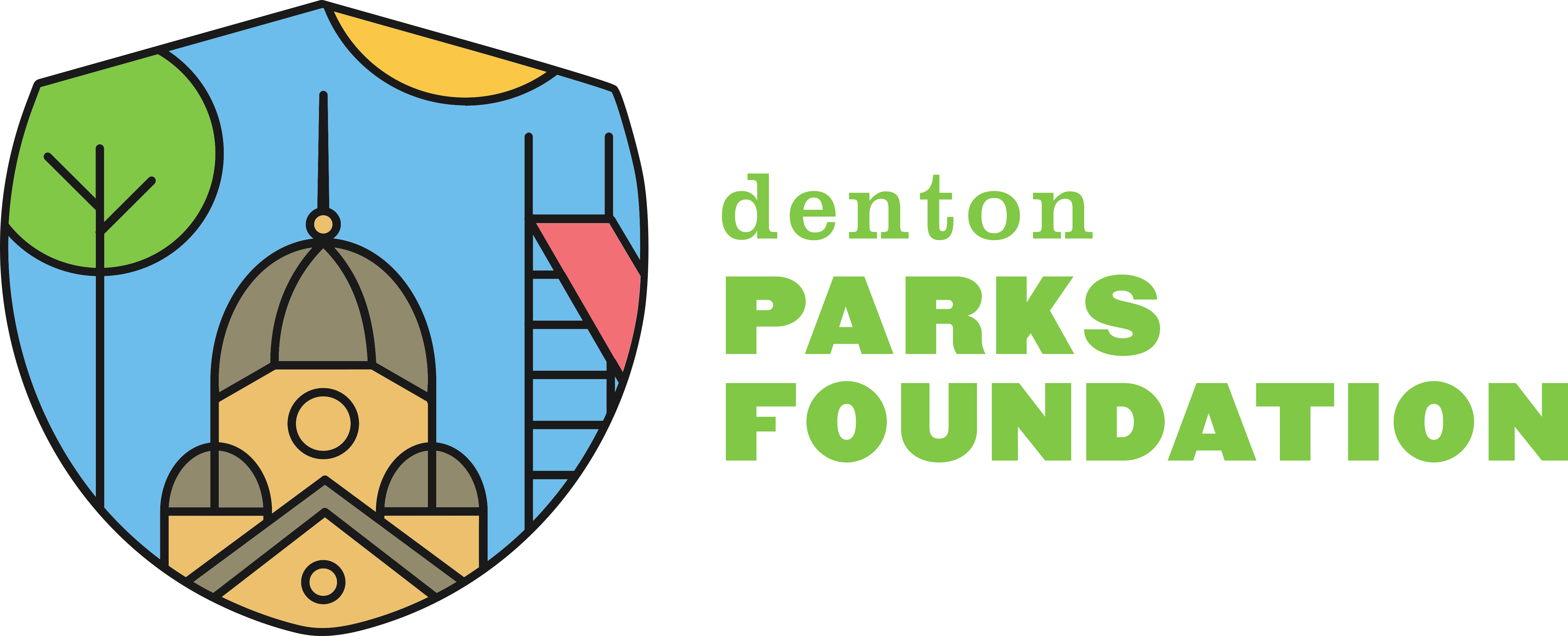 Logo for "DENTON PARKS FOUNDATION INC"