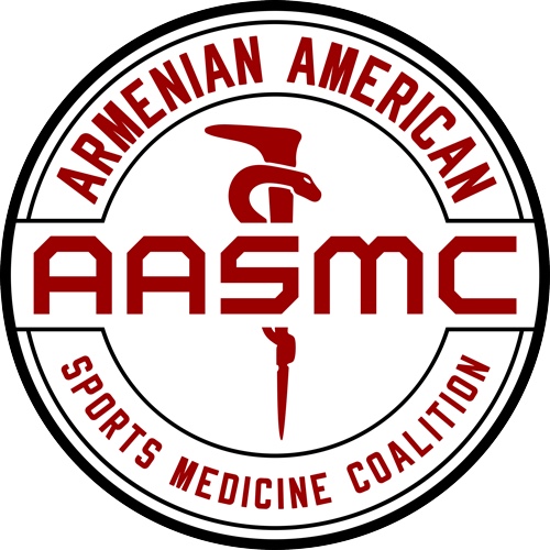 Logo for "ARMENIAN AMERICAN SPORTS MEDICINE COALITION"