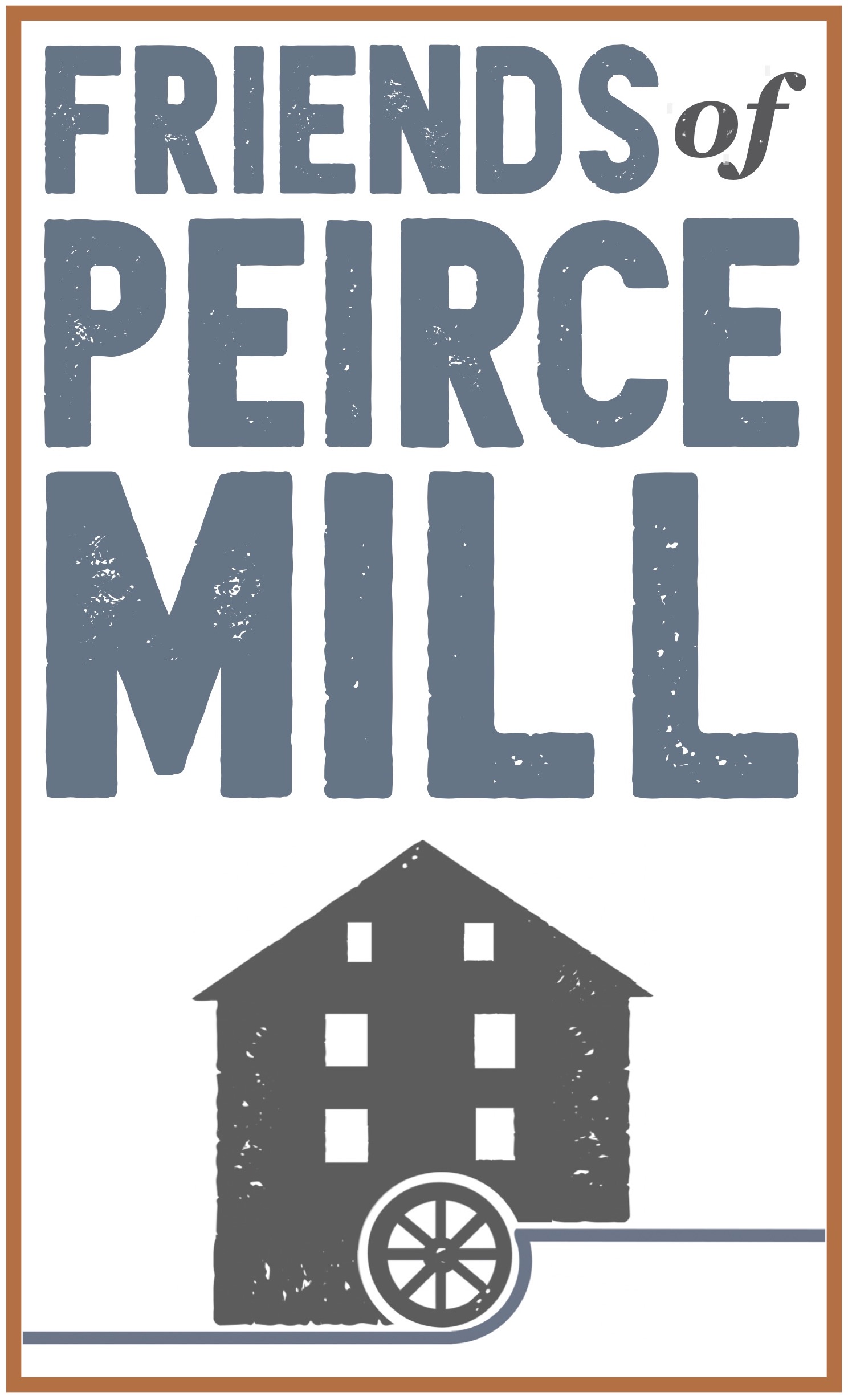 Logo for "FRIENDS OF PEIRCE MILL INC"