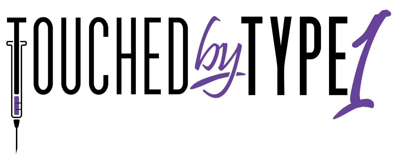 Logo for "TOUCHED BY TYPE 1 INC"
