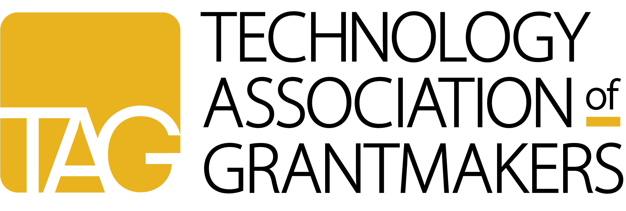 Logo for "Technology Association of Grantmakers (TAG)"