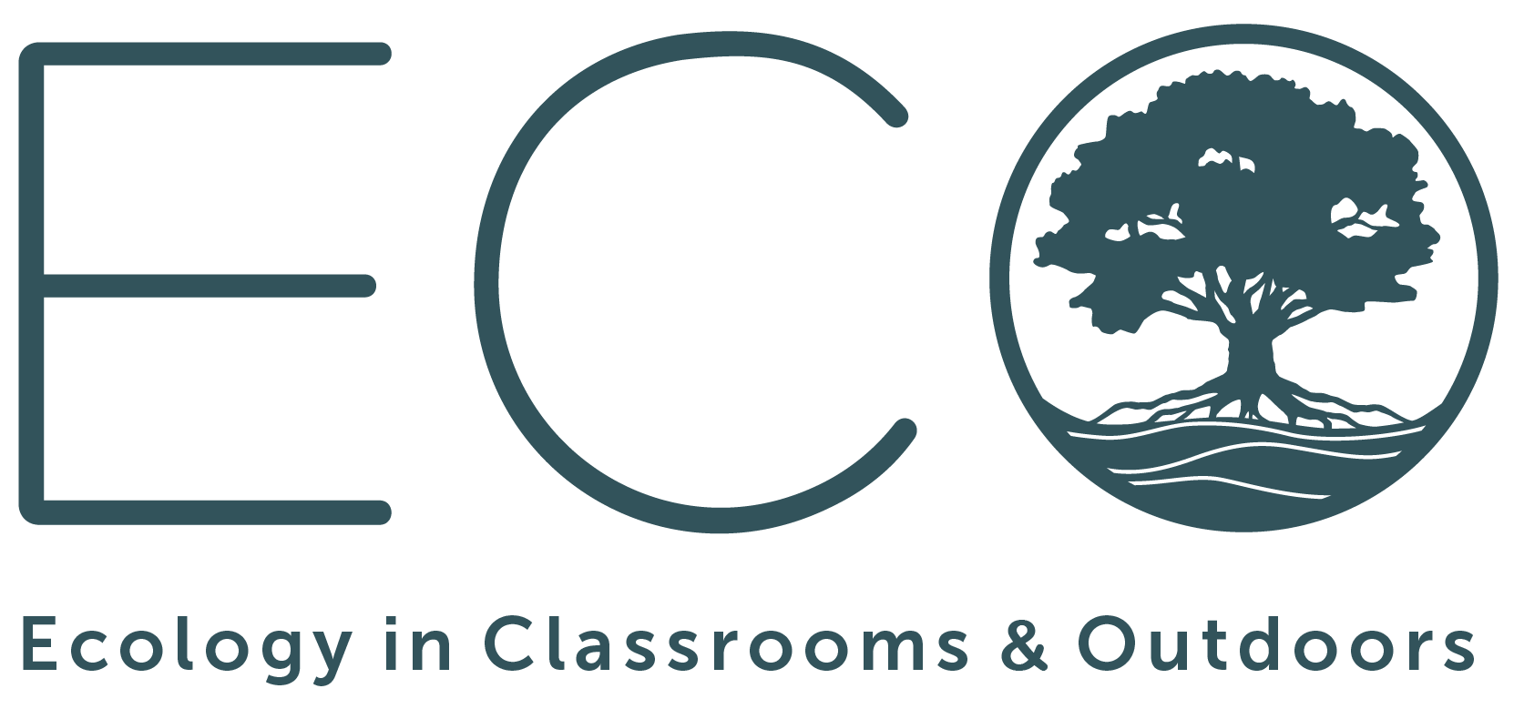 Logo for "Ecology in Classrooms and Outdoors"