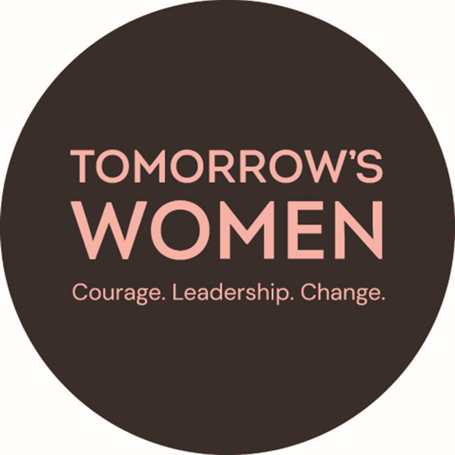 Logo for "TOMORROW'S WOMEN"