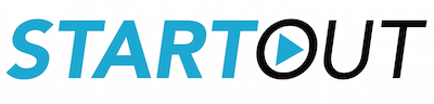 Logo for "STARTOUT"