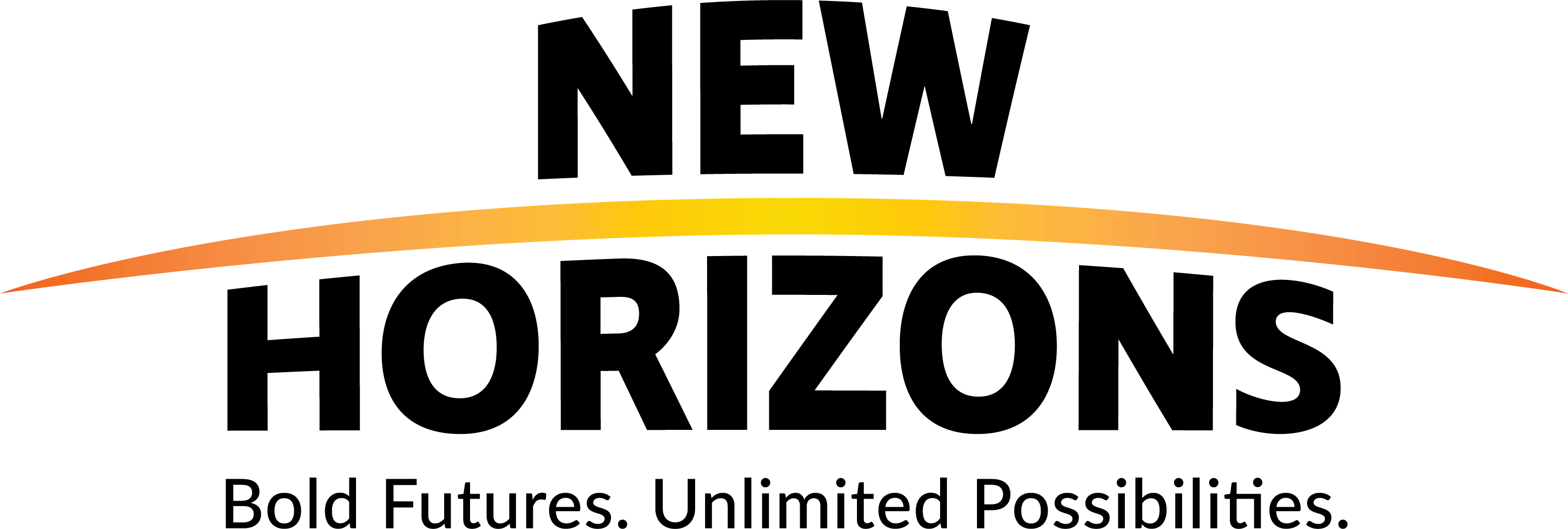 Logo for "NEW HORIZONS - SERVING INDIVIDUALS WITH SPECIAL NEEDS"