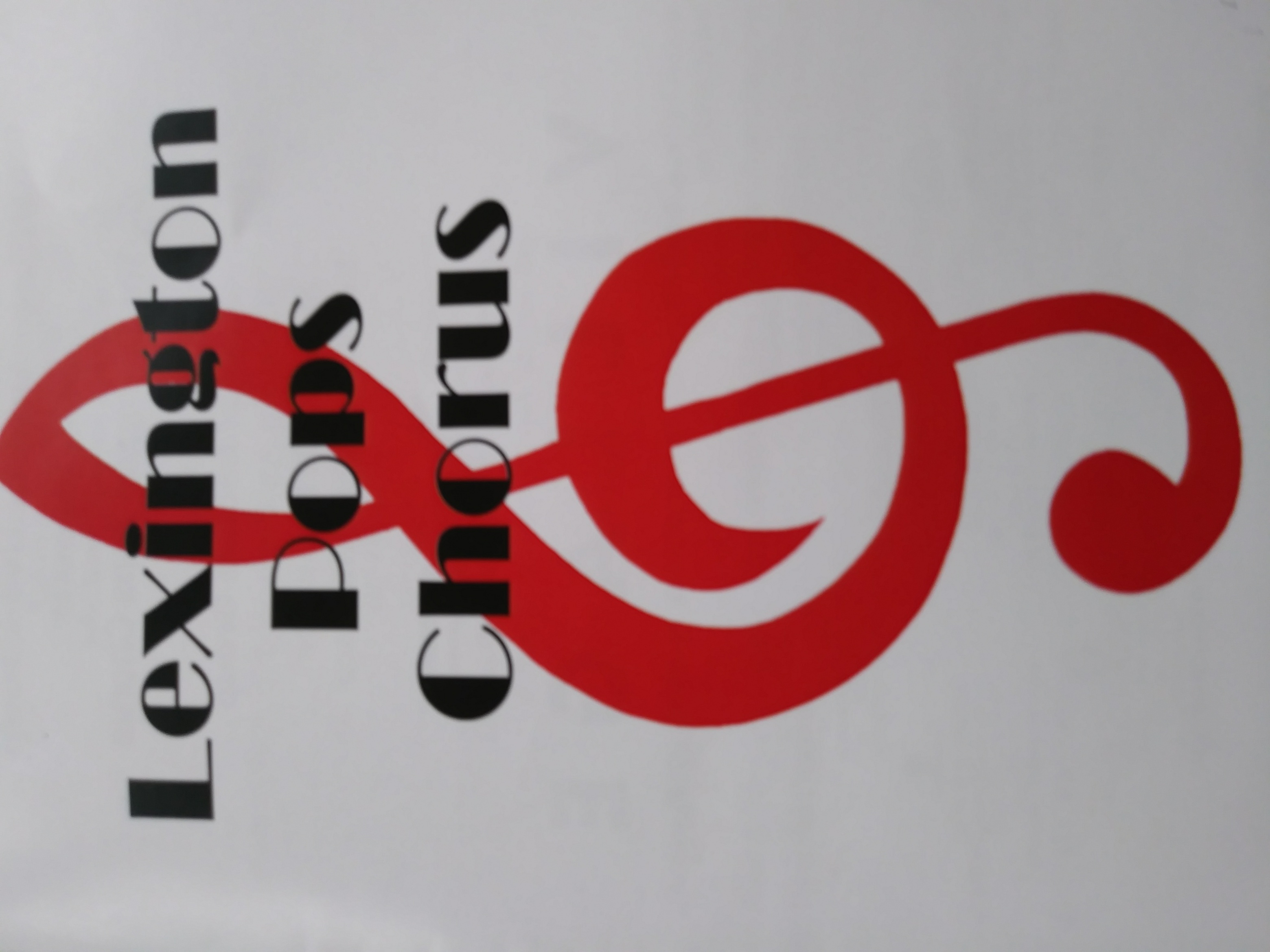Logo for "LEXINGTON POPS CHORUS"