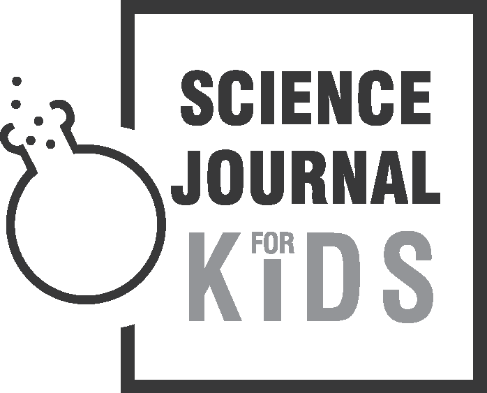 Logo for "SCIENCE JOURNAL FOR KIDS"