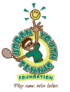 Logo for "Urban Youth Tennis Foundation"