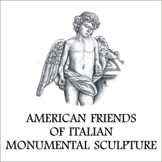 Logo for "American Friends of Italian Monumental Sculpture"