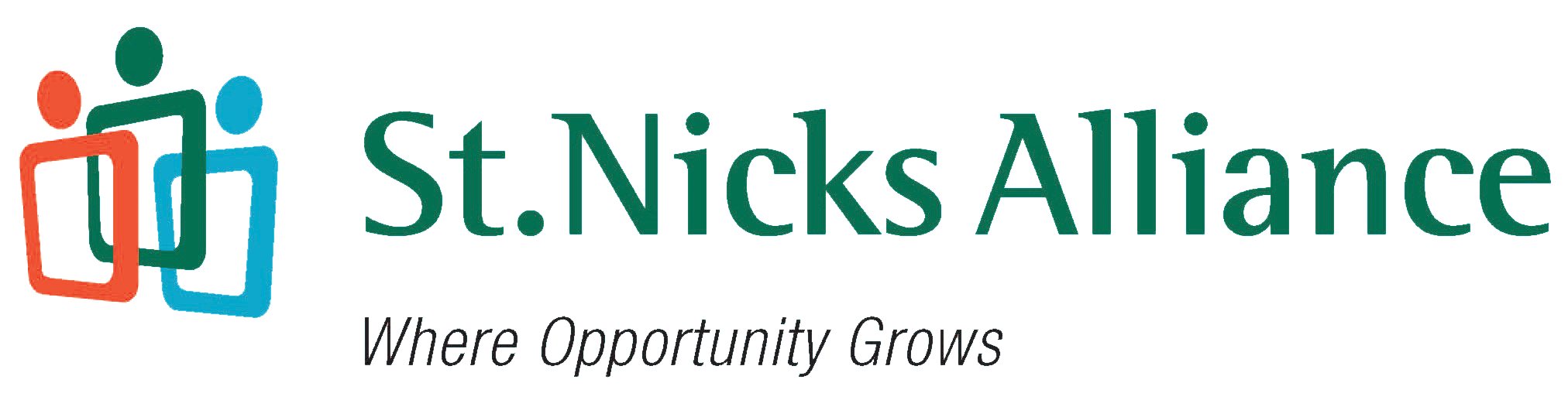 Logo for "ST NICKS ALLIANCE CORPORATION"