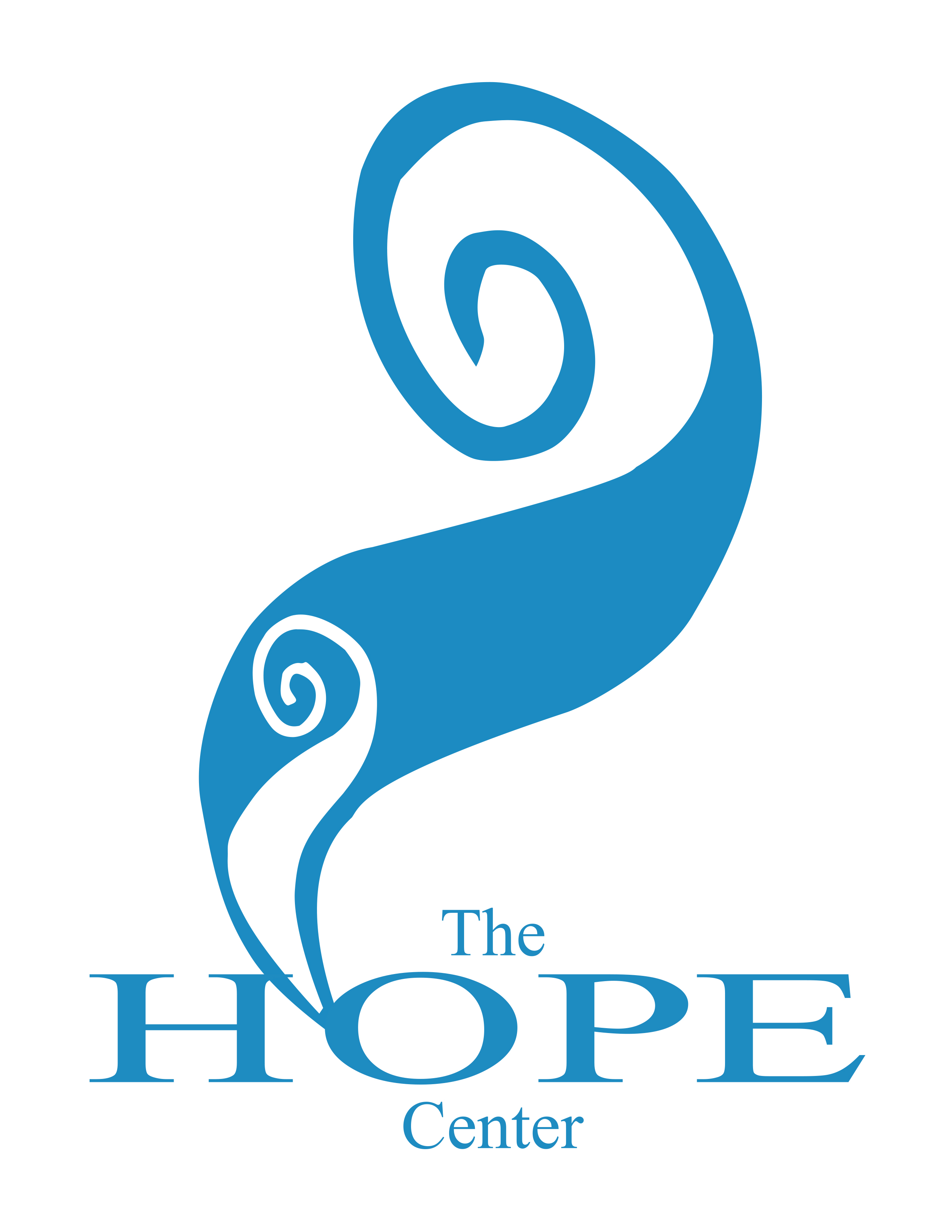 Logo for "THE HOPE CENTER INC"