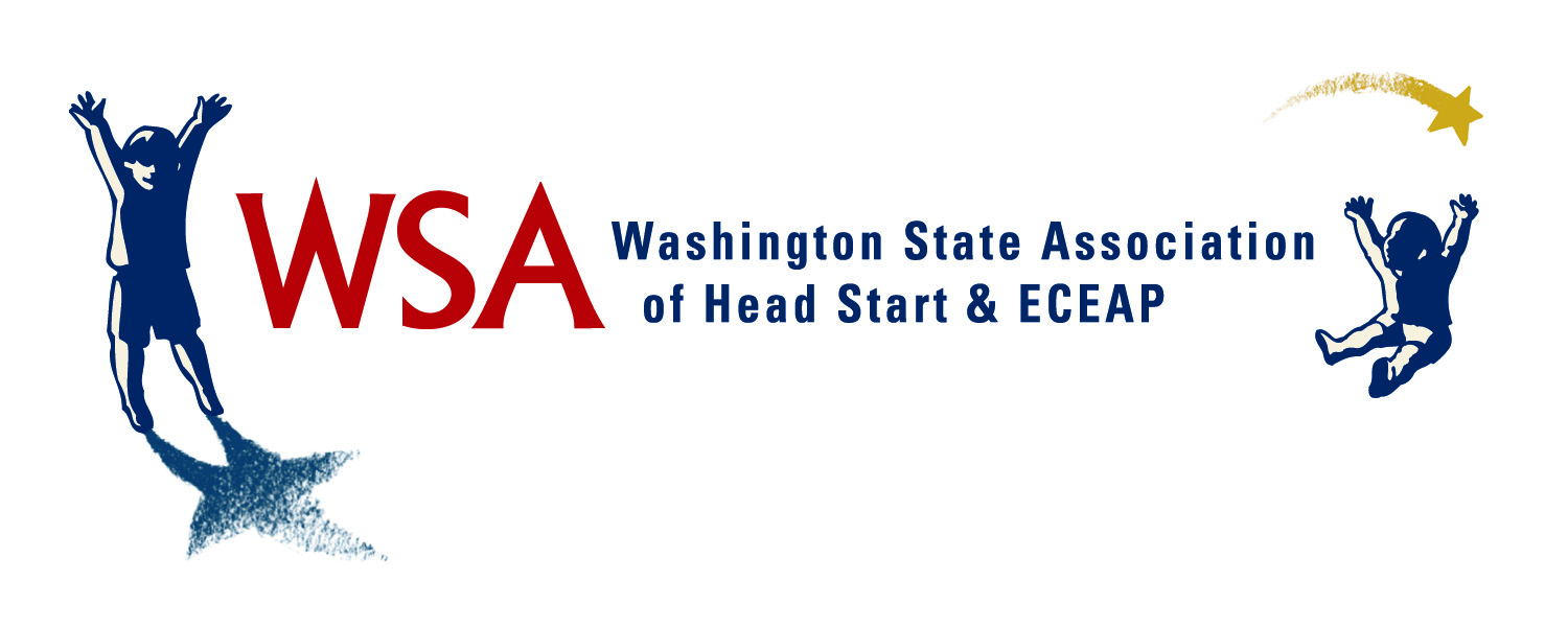 Logo for "Washington State Association of Head State and ECEA Programs"