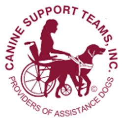 Logo for "CANINE SUPPORT TEAMS INC"