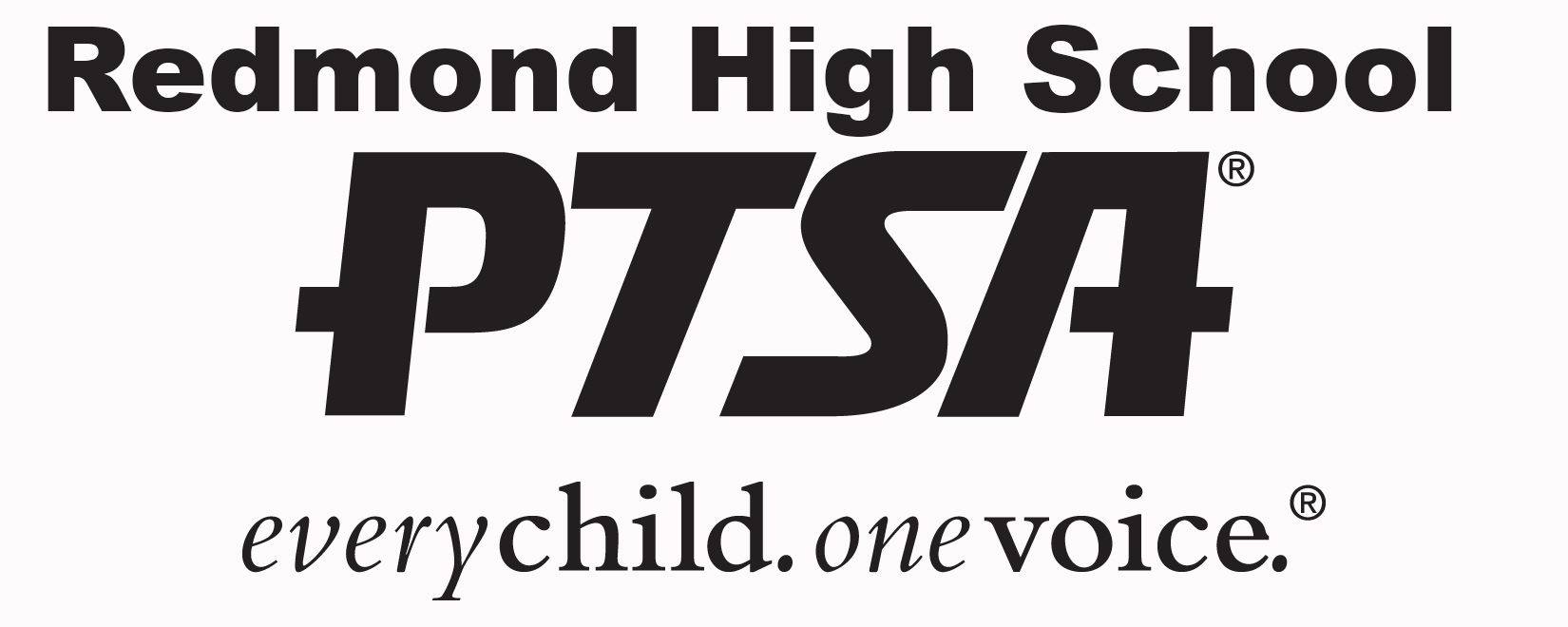 Logo for "REDMOND HIGH SCHOOL PTSA"