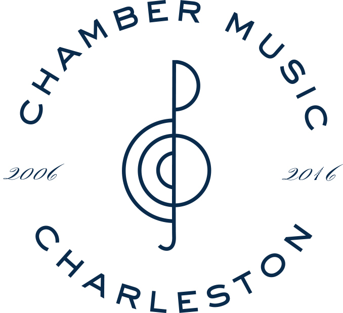 Logo for "CHAMBER MUSIC CHARLESTON"