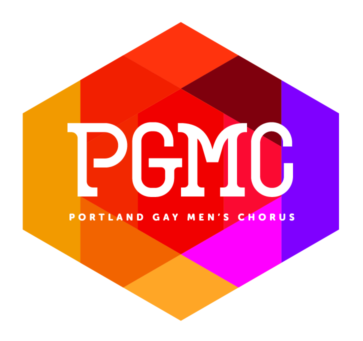 Logo for "PORTLAND GAY MEN'S CHORUS"