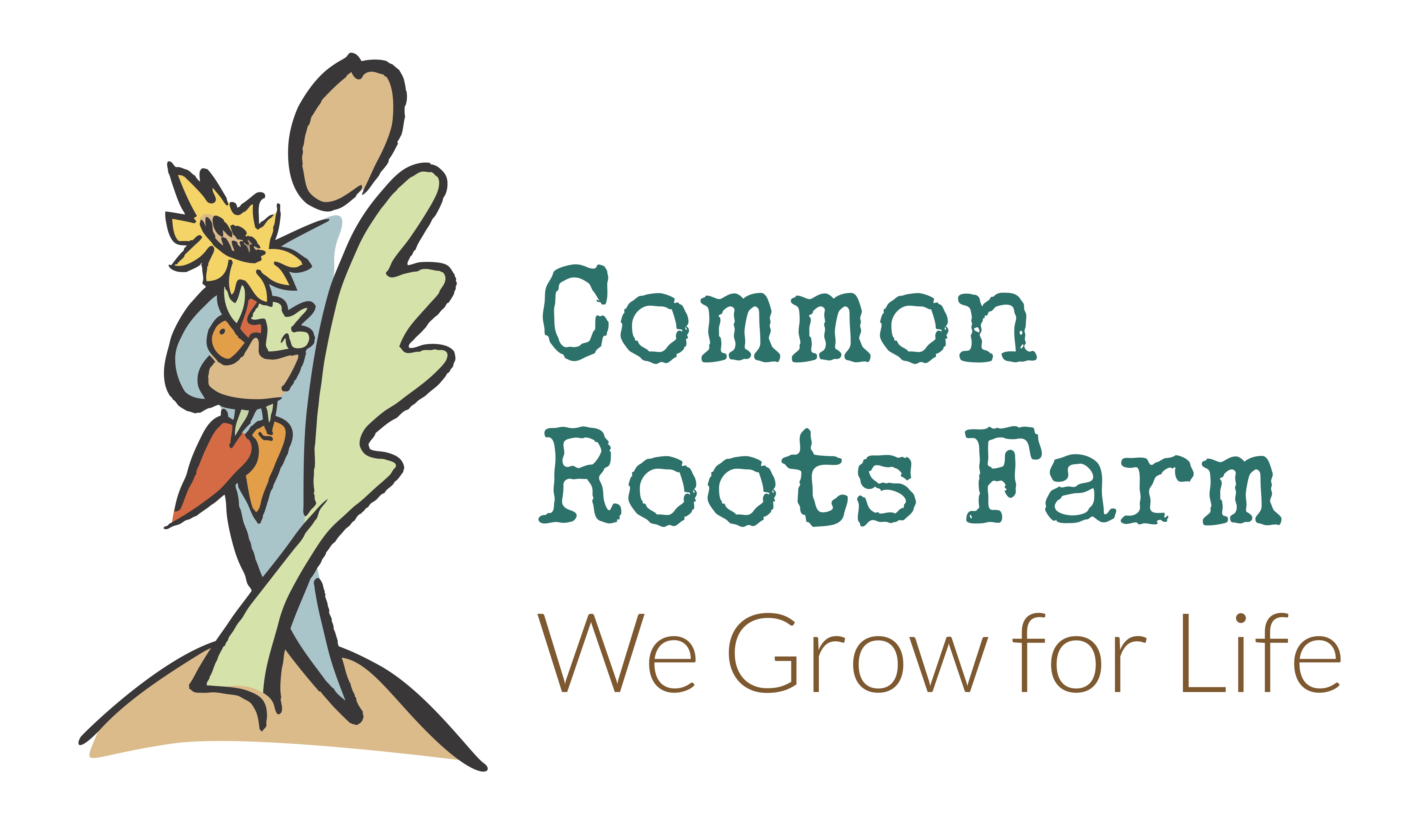 Logo for "COMMON ROOTS FARM"