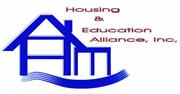 Logo for "HOUSING & EDUCATION ALLIANCE INC"